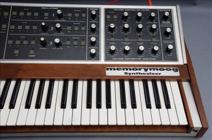 Moog-Memorymoog with 5G MIDI